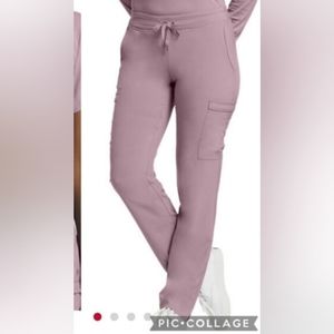 Fit by white cross scrub pants